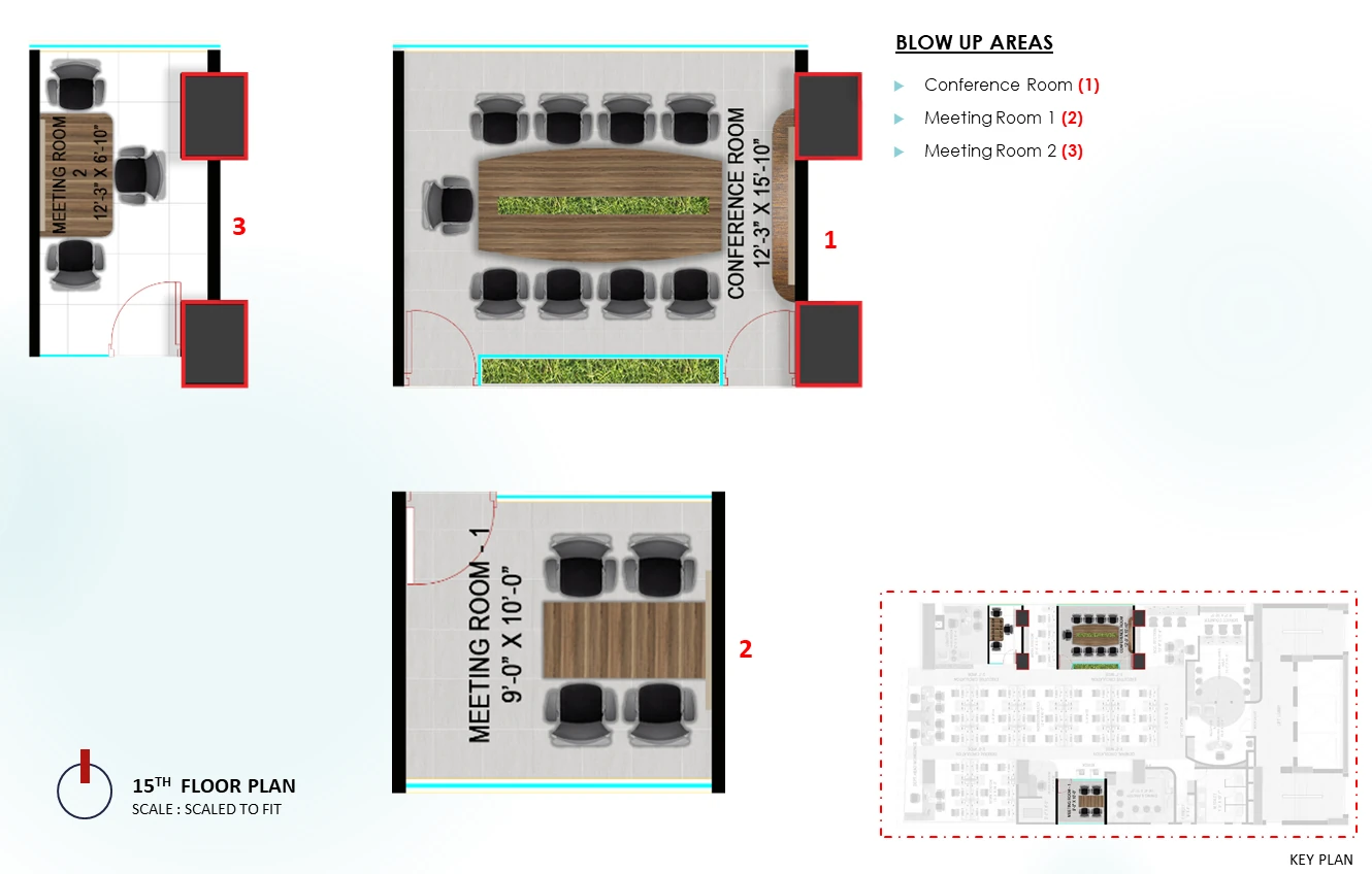 Blow-up: conference and meeting rooms