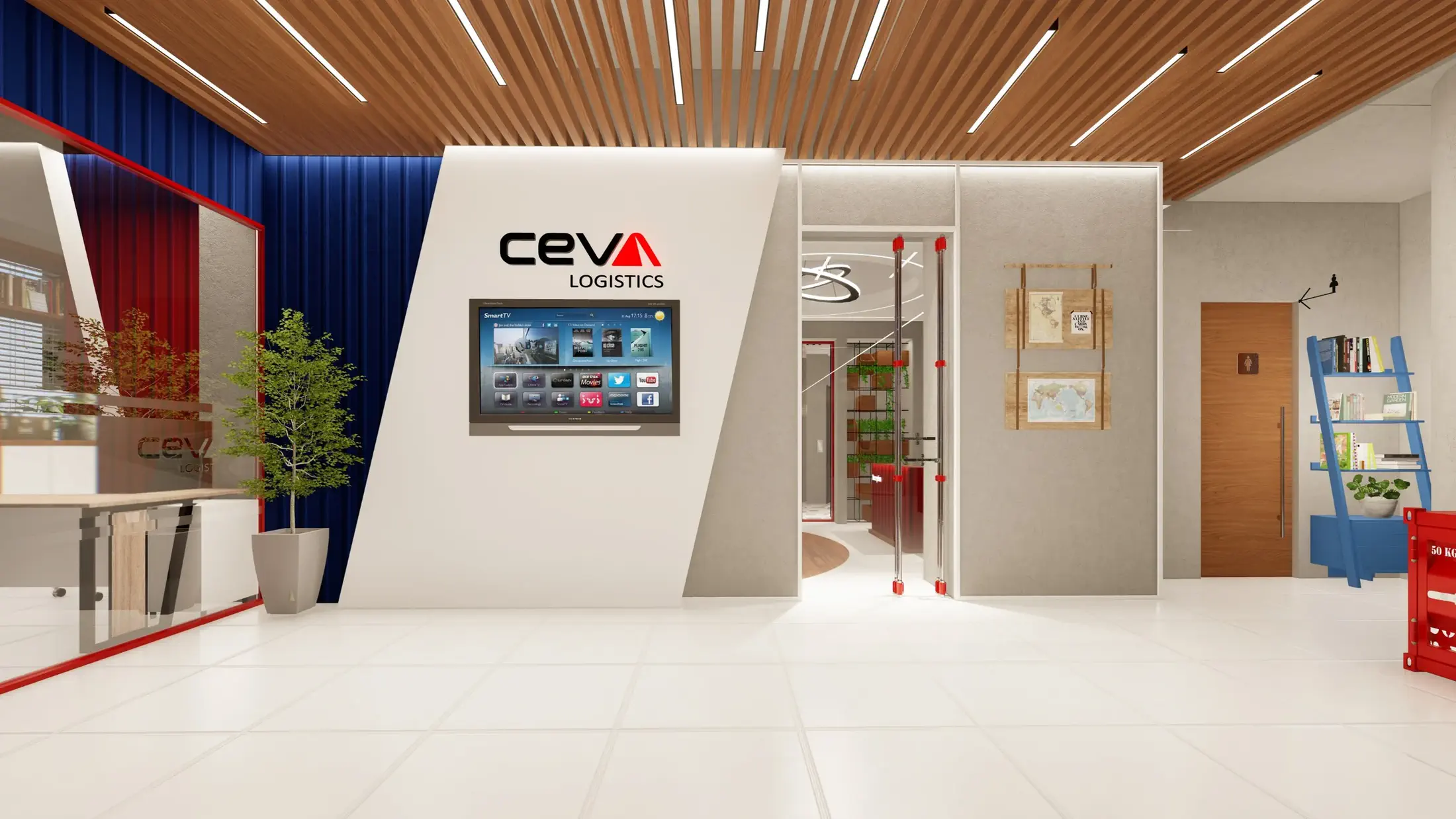 Office foyer and lounge