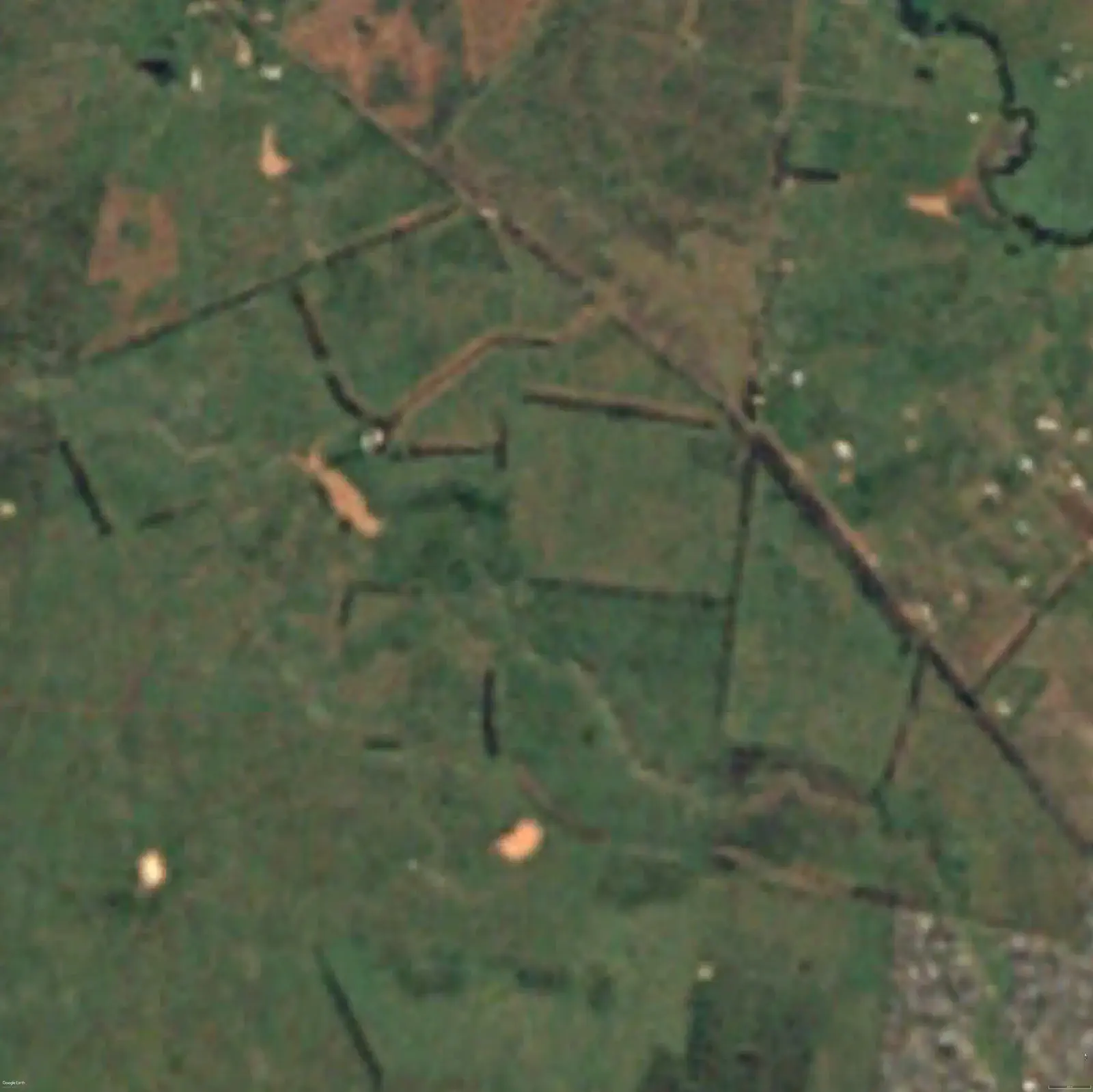 Manor Lakes 1985: undeveloped farmland