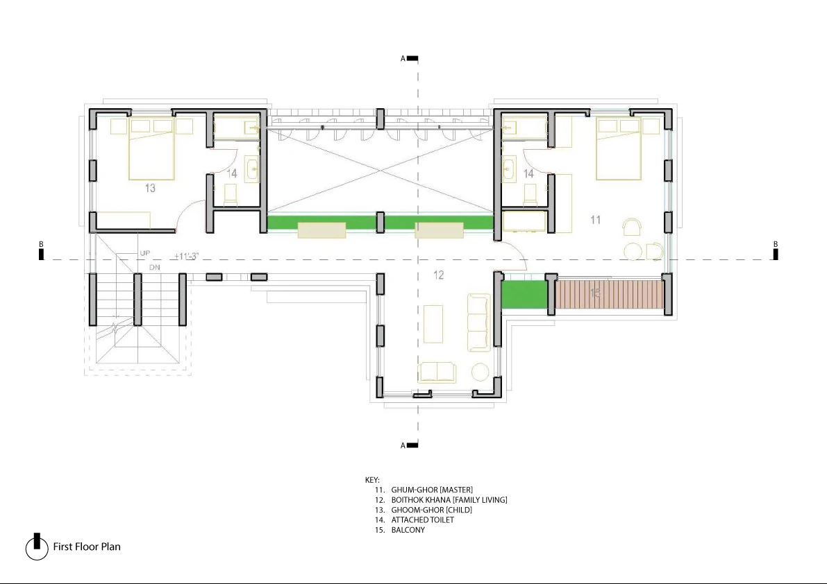 First floor plan