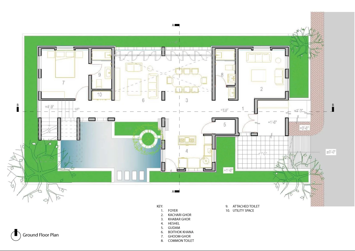 Ground floor plan