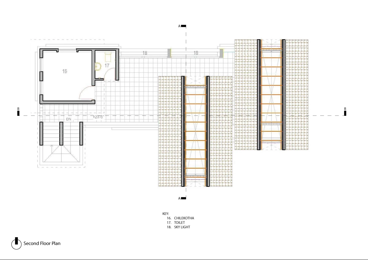Second floor plan