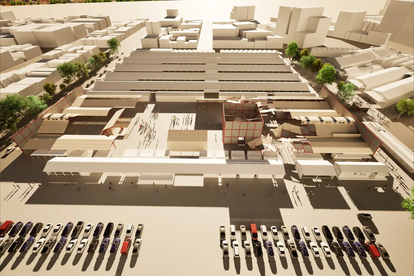 Exhibition render 02