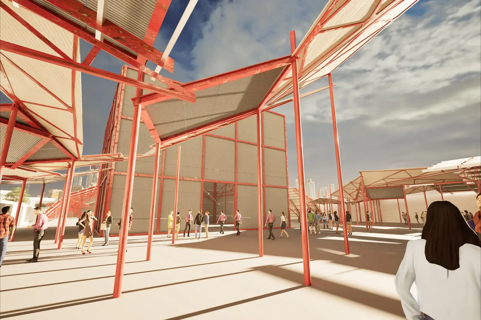 Exhibition render 06