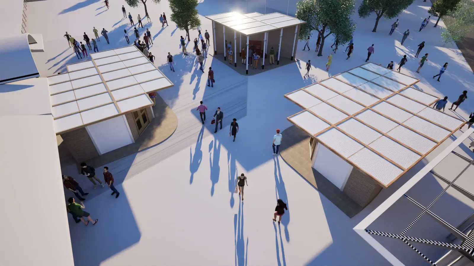 Ticket booth Twinmotion render