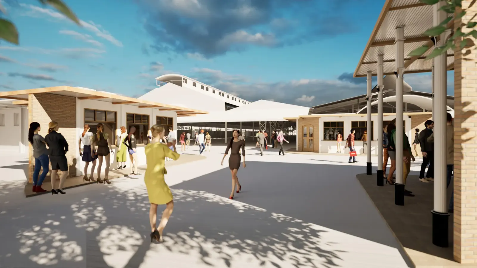 Ticket booth Twinmotion render