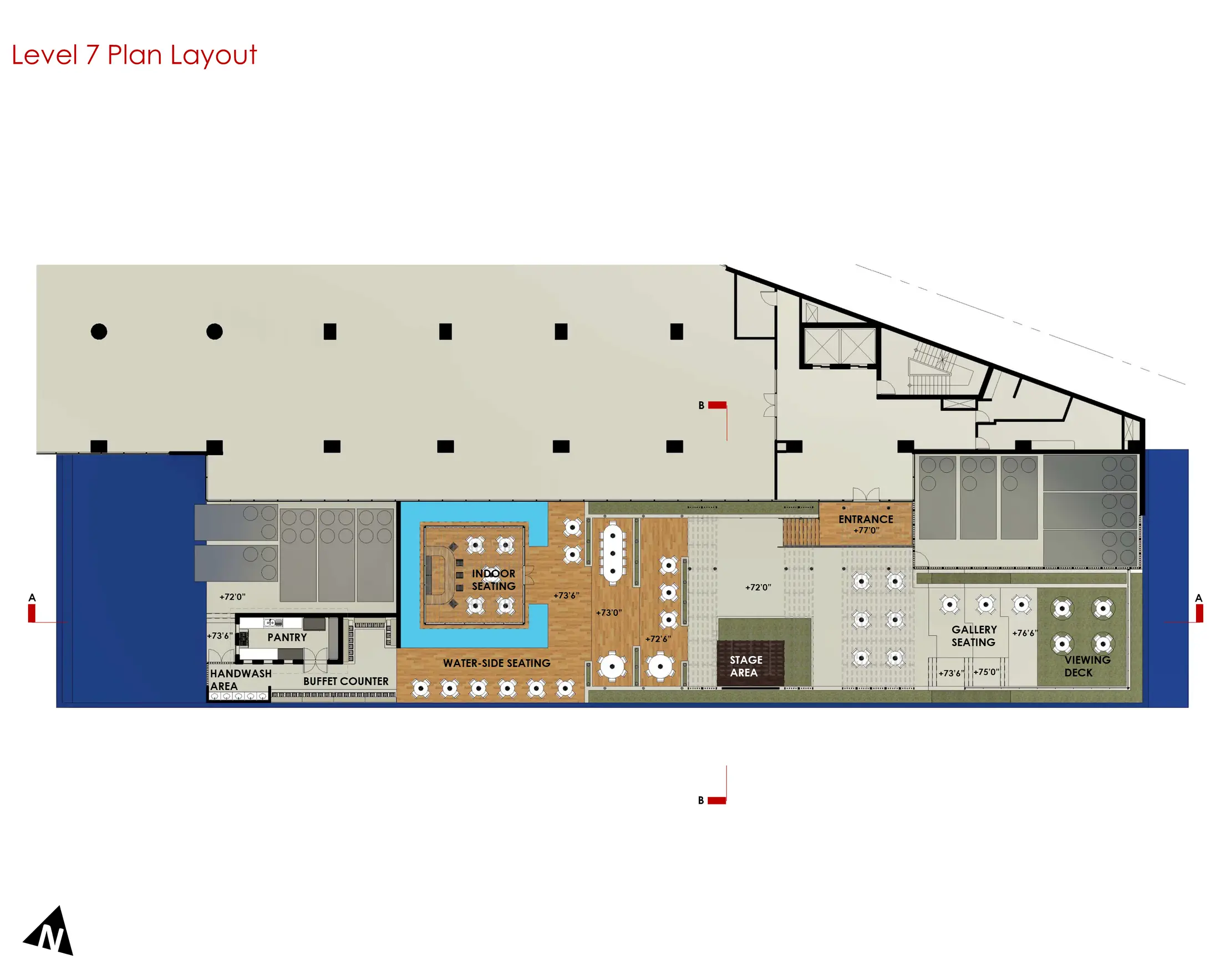 Level 7 plan layout