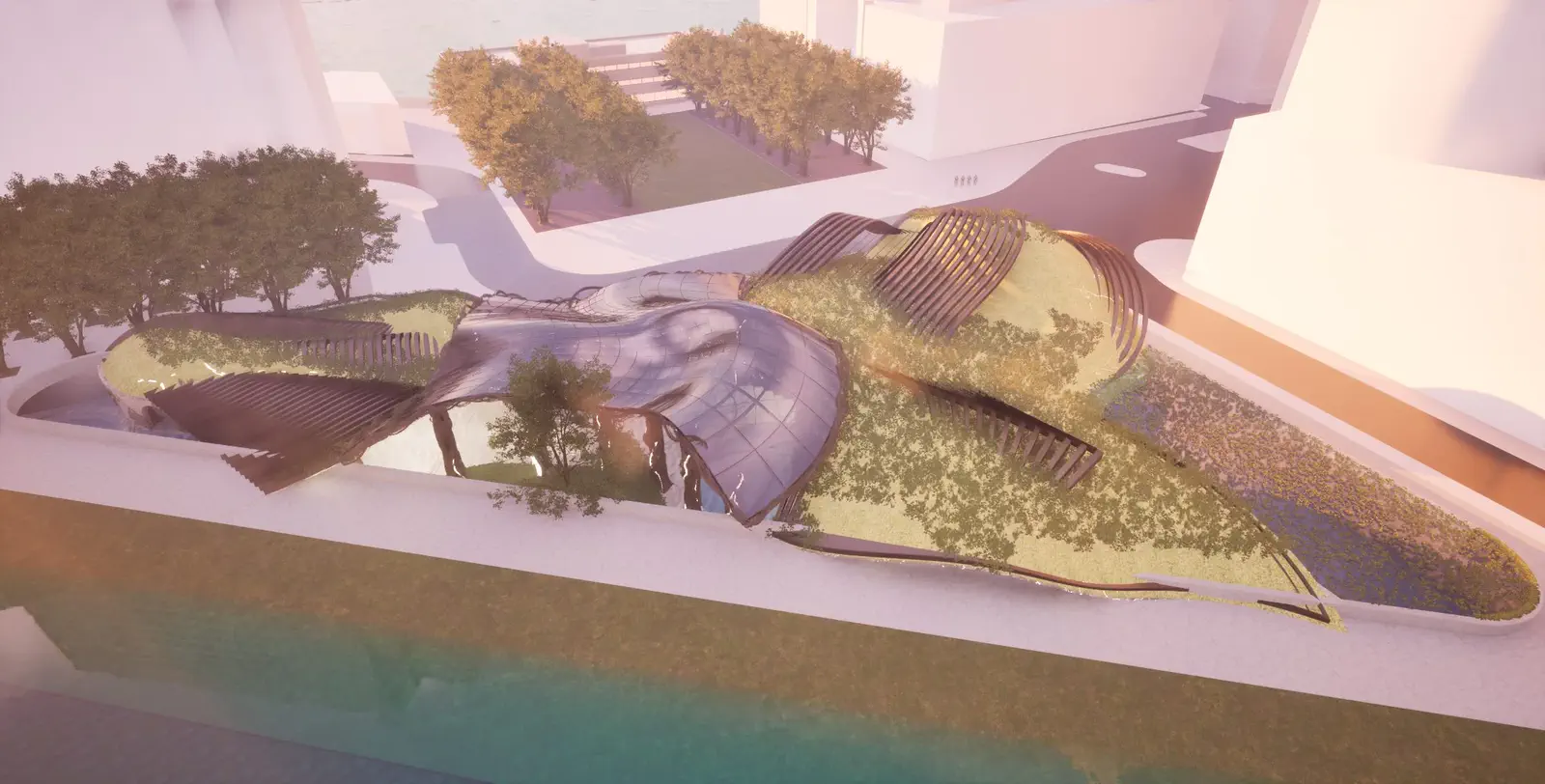 Tide House render
